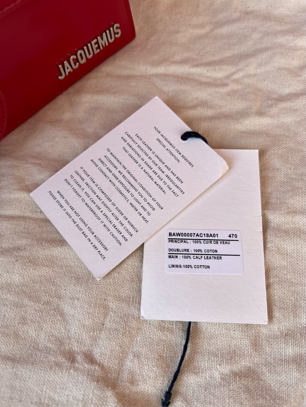 Jacquemus Le Grand Bambino - Authentic - Picture 13 of 15